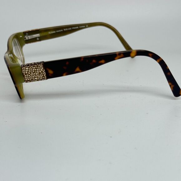 RUNWAY COUTURE RCE-232 DEMI/OLIVE 49-18-140 Eyeglasses Frames H14350 - Picture 3 of 8